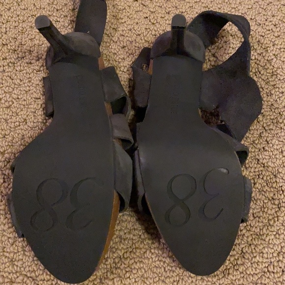 Pedro Garcia Willow Suede Platform Sandals - Picture 3 of 7